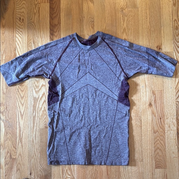 Gray and Purple Athletic T-Shirt - Picture 1 of 1